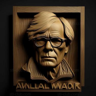 3D model Andy Warhol (STL)